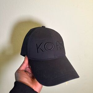 Michael Kors Unisex Black Cap